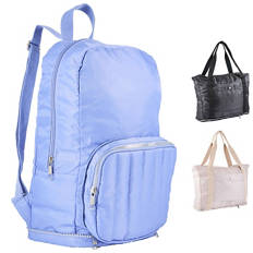 Foldable Tote or Backpack