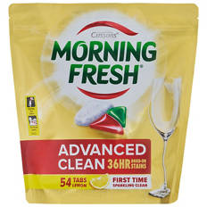 Advanced Clean Dishwashing Tablets 54 Pack