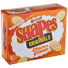 Chicken Crimpy Shapes 175g