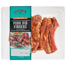 Tangy BBQ Pork Rib Fingers