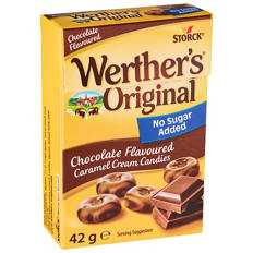 Chocolate Flavoured Caramel Cream Candies 42g