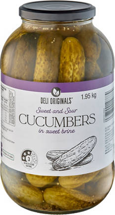 Pickled Cucumbers 1.95kg