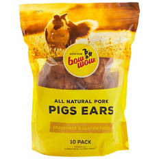 Bow Wow Pigs Ears 10 Pack