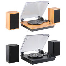 Turntable with Speakers