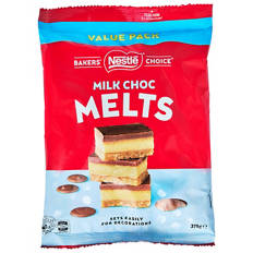Milk Choc Melts 375g