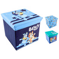 Licensed Collapsible Storage Ottoman