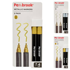 Metallic Marker 2 Pack