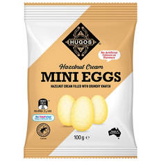 Hazelnut Cream Mini Eggs 100g