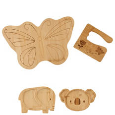 Bamboo Cutting Set or Plate