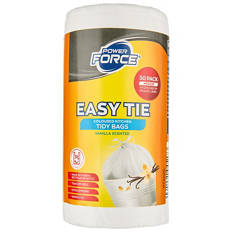 Medium Easy Tie Garbage Bag Vanilla Scented 30 Pack
