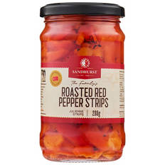 Roasted Red Pepper Strips 280g