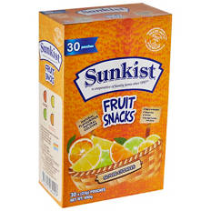 Sour Citrus Fruit Snacks 30 Pack 690g
