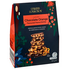 Gourmet Chocolate Orange Peanut Brittle