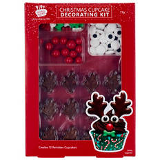 Christmas Cupcake Decorating Kit Reindeer 73g