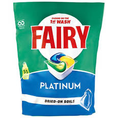 Platinum Dishwasher Tablets Lemon 55 Pack