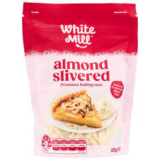 Baking Almonds Slivered 125g