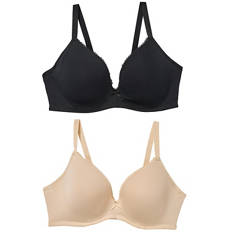 Women's T-Shirt Bra 2 Pack
