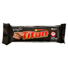 Titan Milk Chocolate with Nougat & Caramel 50 g