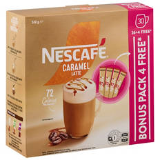 Caramel Latte Sachets 30 Pack 510g