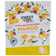 White Chocolate Dipped Mango 90g
