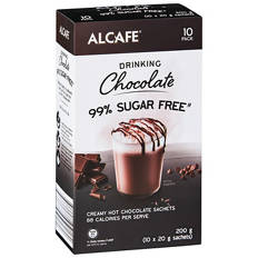 99% Sugar Free Hot Chocolate Sachets 10 Pack 200g