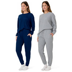 Women's Waffle Loungewear Set