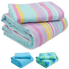 Cotton Quilted Coverlet Set Queen/ King Bed