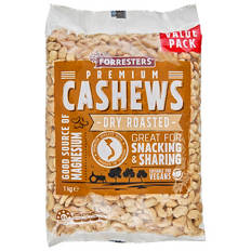 Dry Roasted Cashews 1kg