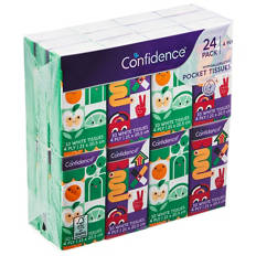 Assorted Pocket Tissues 10 pack