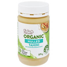 Organic Hulled Tahini 375g