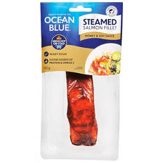Honey & Soy Sauce Steamed Salmon Fillet 140g