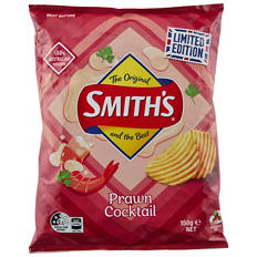Prawn Cocktail Crinkle Cut Chips 150g
