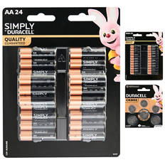 Batteries AA or AAA 24 Pack