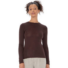 Women's Merino Wool Knit Round Neck Top