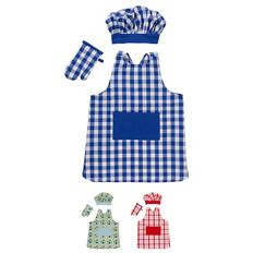 Kids Apron, Glove and Chef Hat