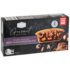 Beef & Mushroom Pies 400g