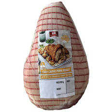 Easy Carve Pork Roast with Apple & Onion Stuffing