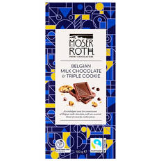 Milk Choc Triple Cookie Chocolate 100g