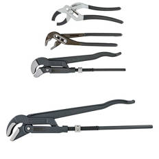 Assorted Pipe Wrench Set