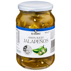 Green Sliced Jalapenos 480g