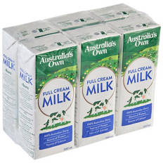 Full Cream Milk 6 Pack 200ml