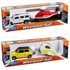 Die Cast Car with Trailers