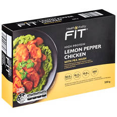 Lemon & Pepper Chicken with Pea Mash 330g