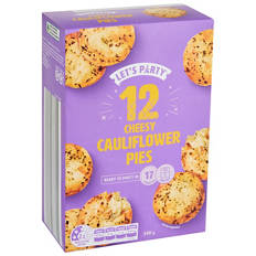 Cheesy Cauliflower Pies 12 Pack  540g