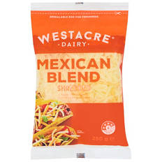 Mexican Blend Shredded Cheese 250g