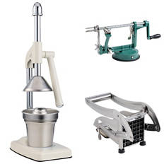 Spiralizer, Juice Press or Chip Cutter