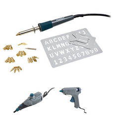 Glue Gun, Engraver or Wood Burning Kit