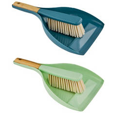 Assorted Premium Dustpan and Brush Set