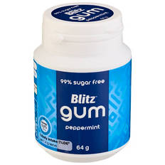 Blitz Peppermint Gum 64g