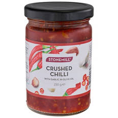 Crushed Chilli & Garlic in Oil 230g